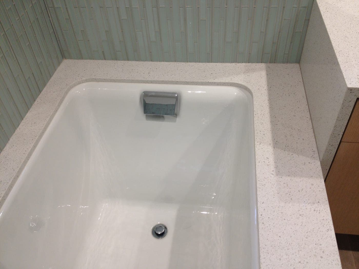 Beverly Hills Spa Bathroom — completed bathroom by Accelerate Construction in Beverly Hills, CA