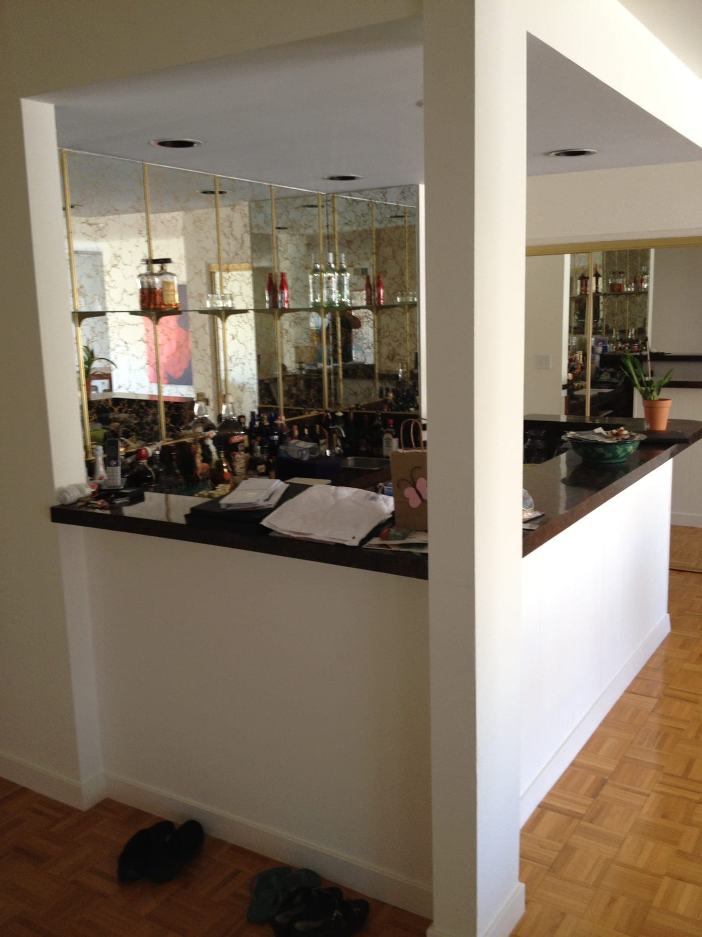 Brentwood Bar Renovation — During photo 2