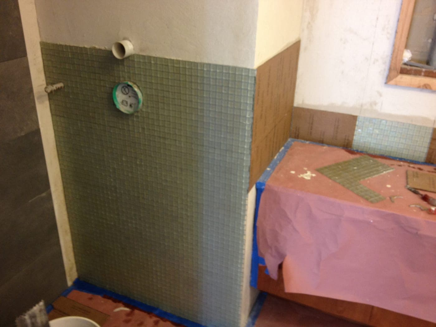 Brentwood Bathroom — During photo 2