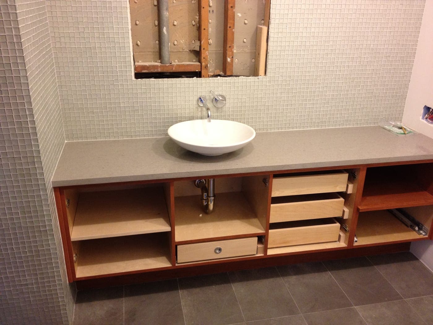 Brentwood Bathroom — During photo 3