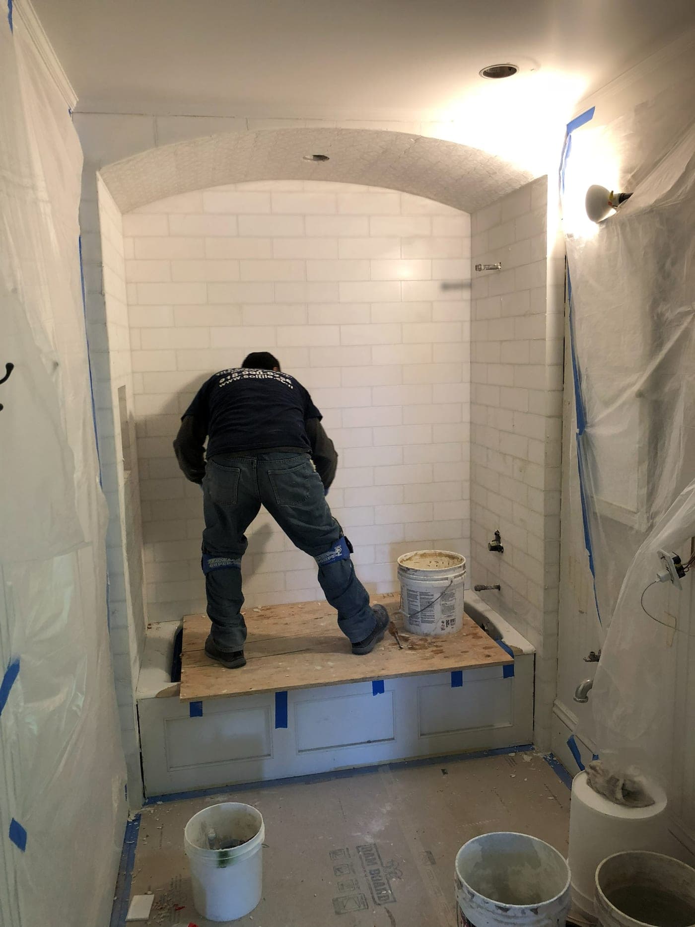 Calabasas Bathroom Renovation — During photo 4