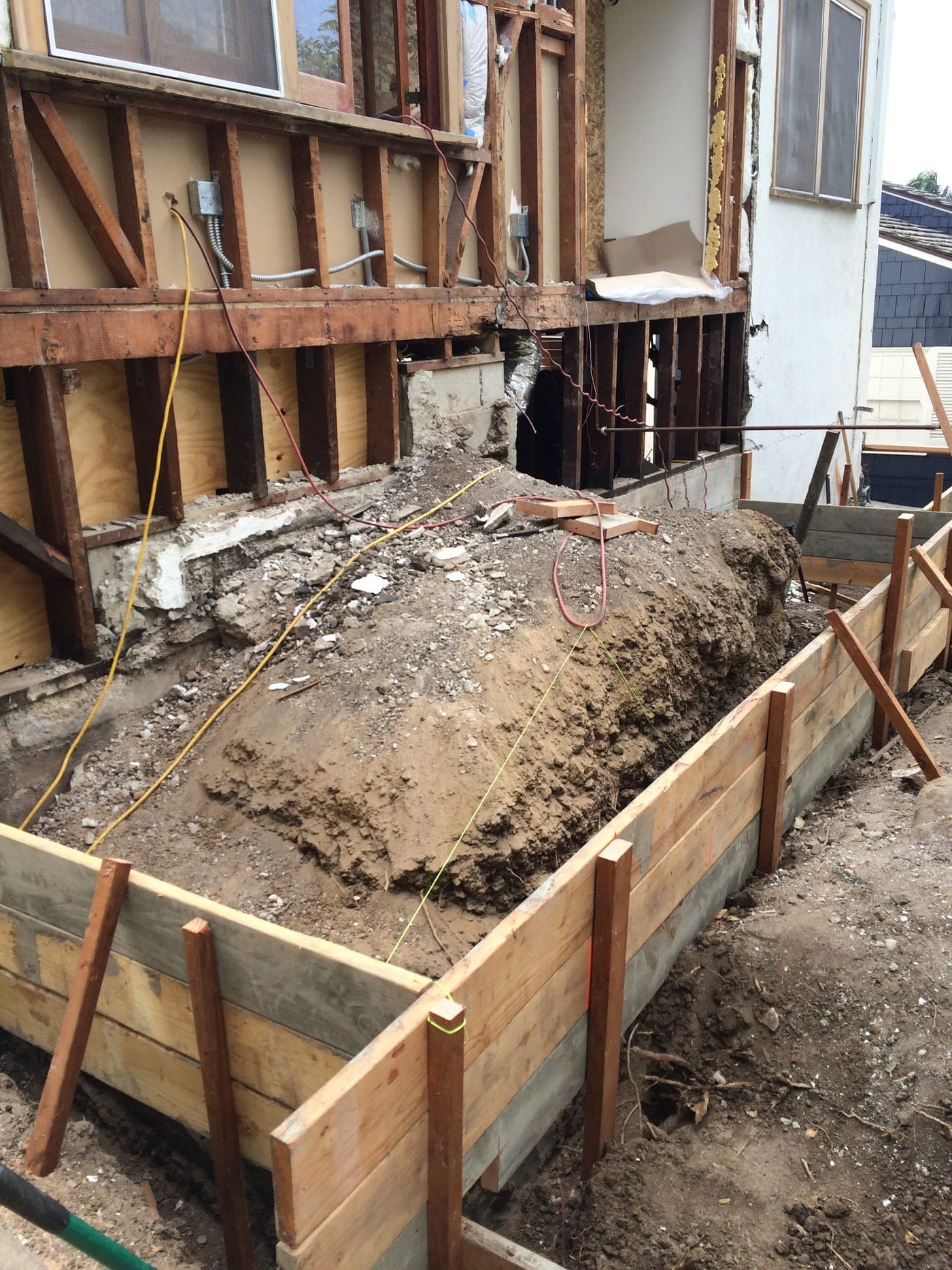Los Angeles House Extension & Basement — During photo 3
