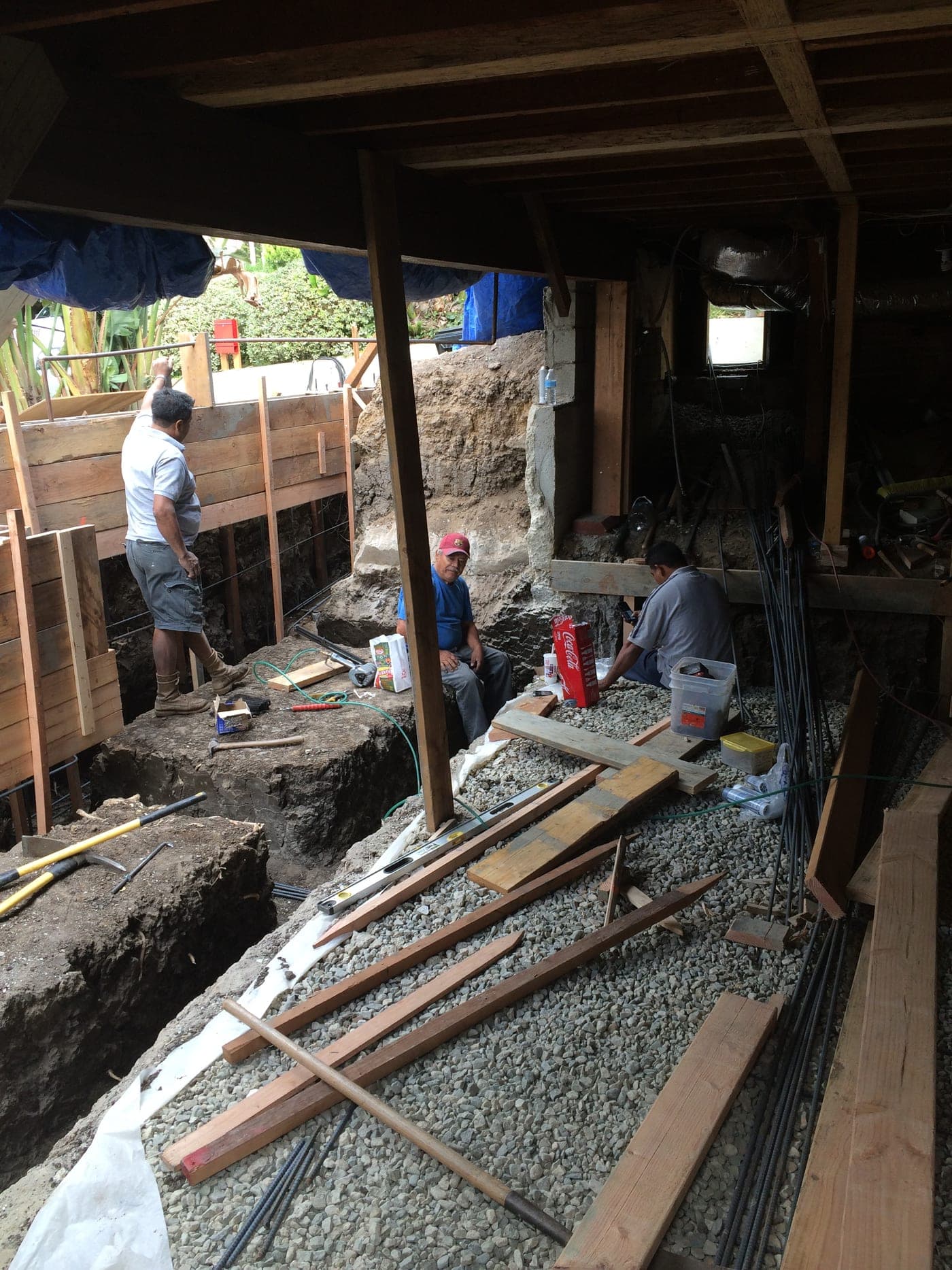 Los Angeles House Extension & Basement — During photo 4
