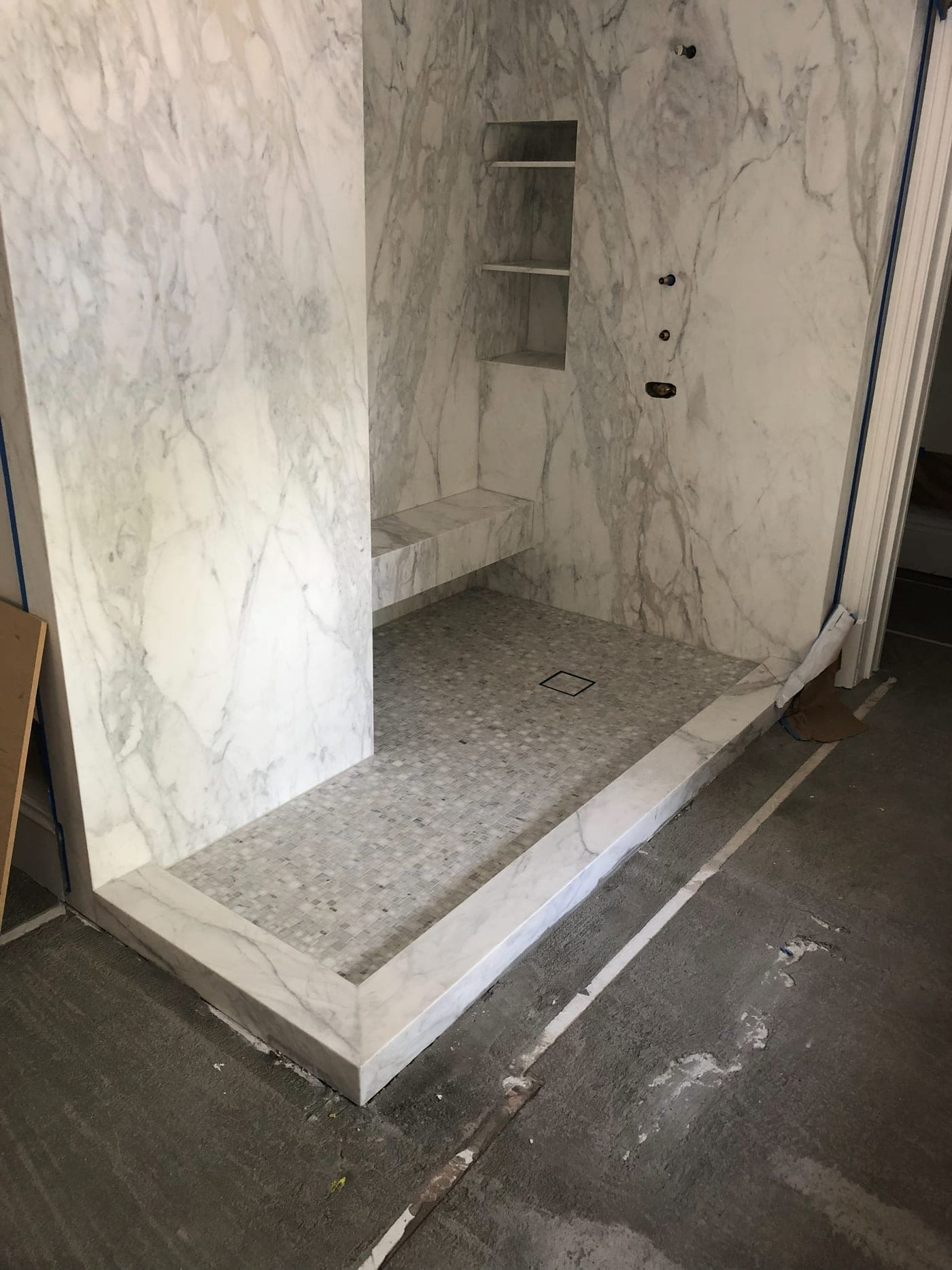 Pacific Palisades Master Bath Renovation — During photo 5