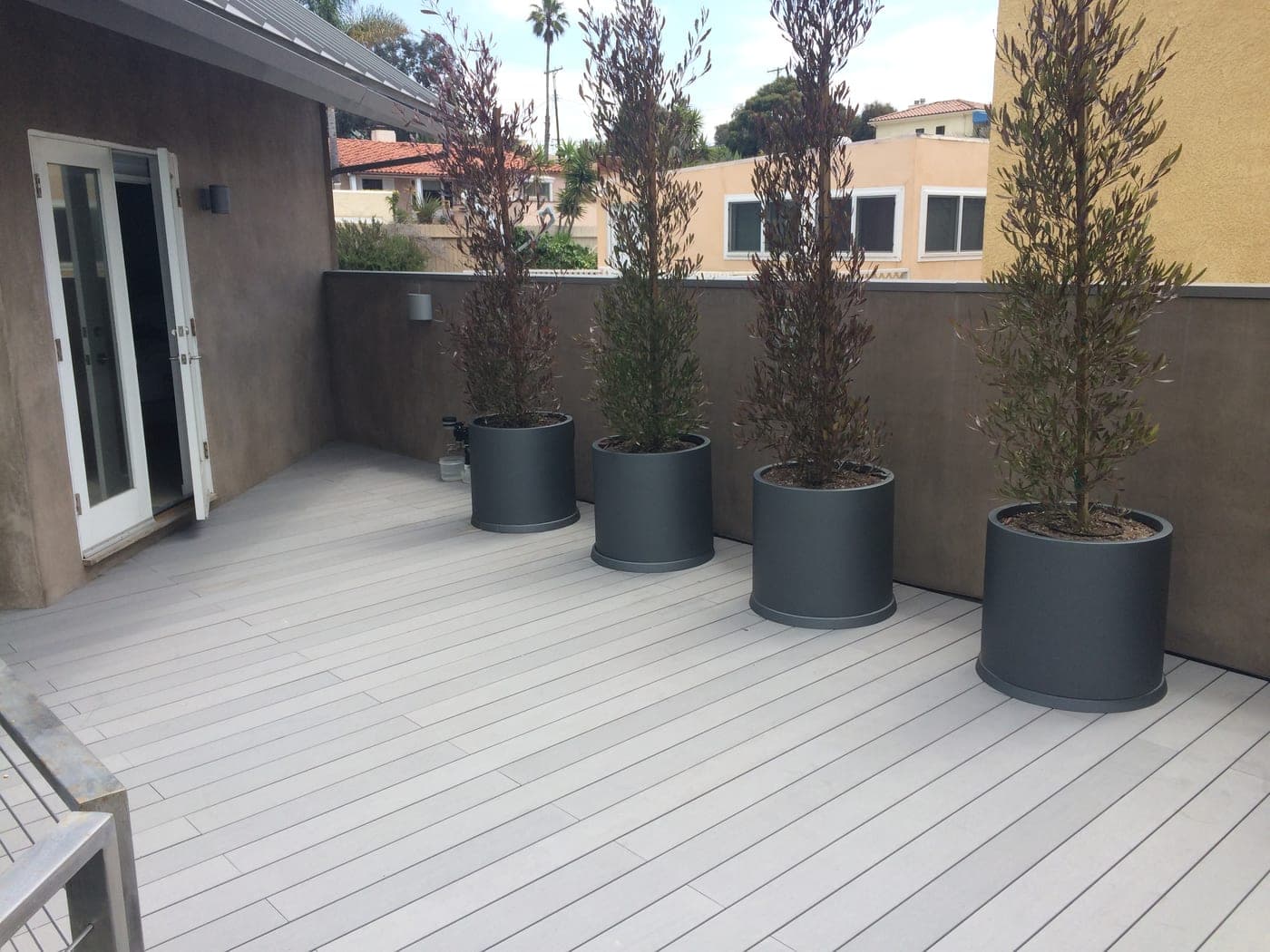 Playa del Rey Stucco, Deck & Railing — completed exterior by Accelerate Construction in Playa del Rey, CA