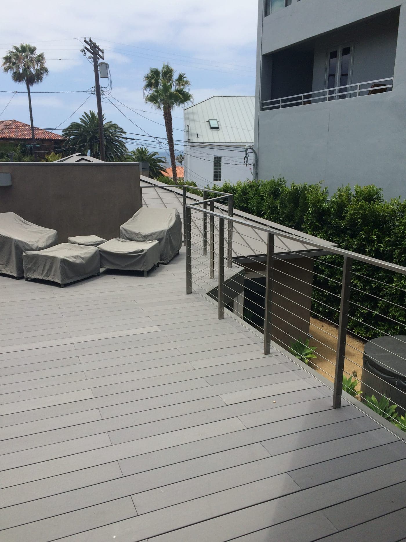 Playa del Rey Stucco, Deck & Railing — completed exterior by Accelerate Construction in Playa del Rey, CA