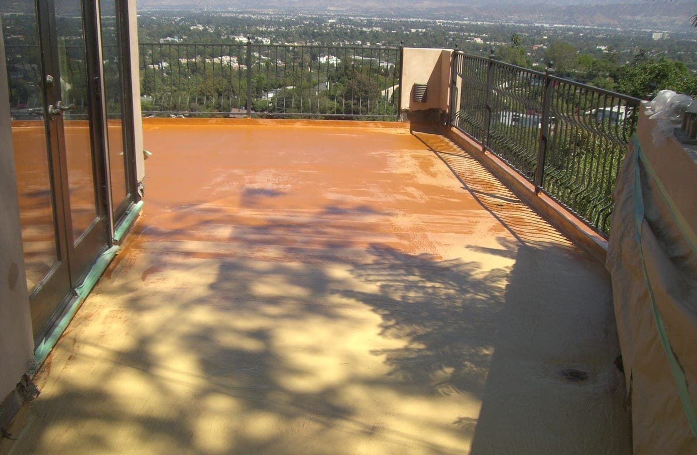Studio City Deck Repair & Firepit — During photo 12