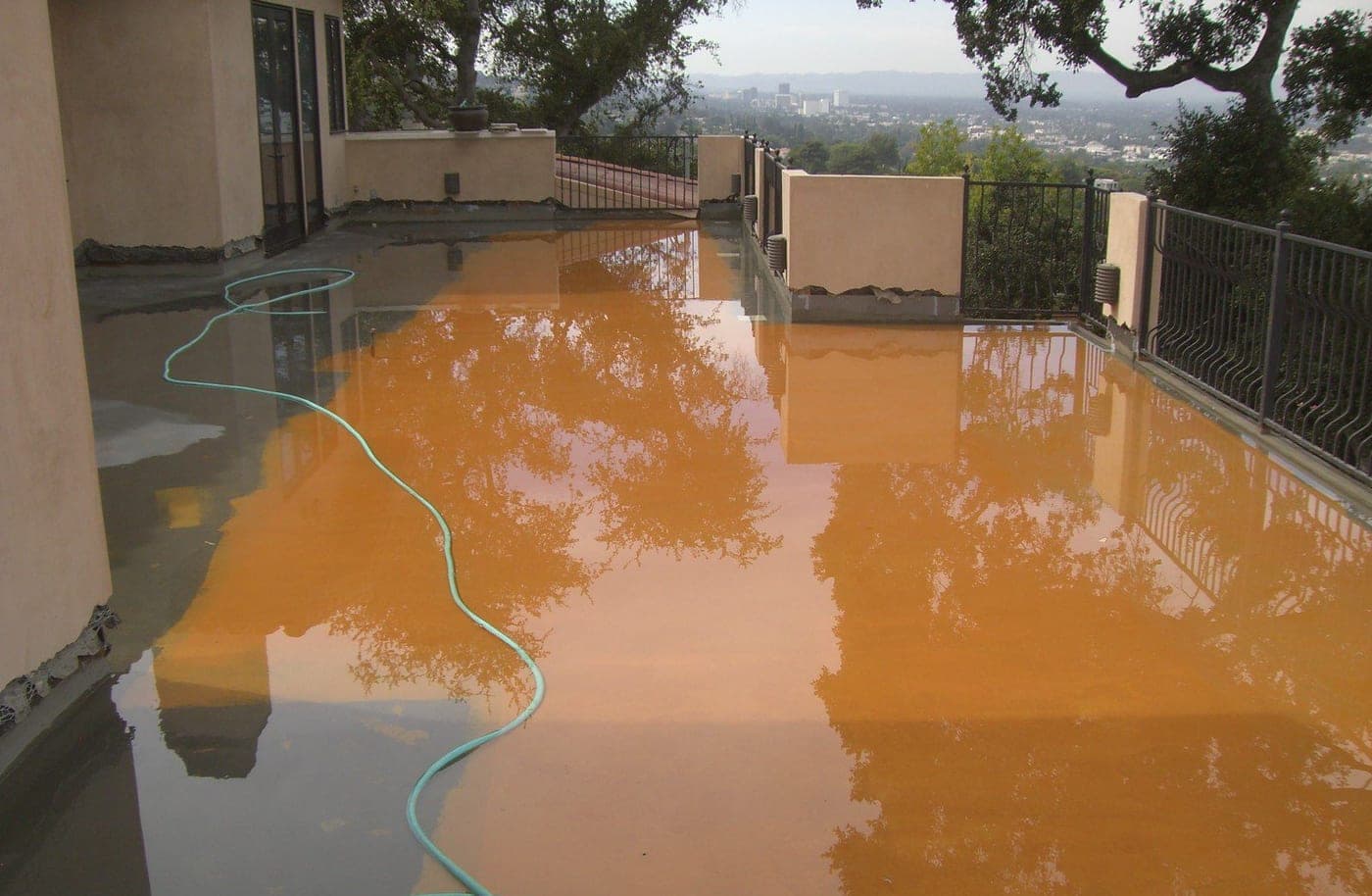 Studio City Deck Repair & Firepit — During photo 17