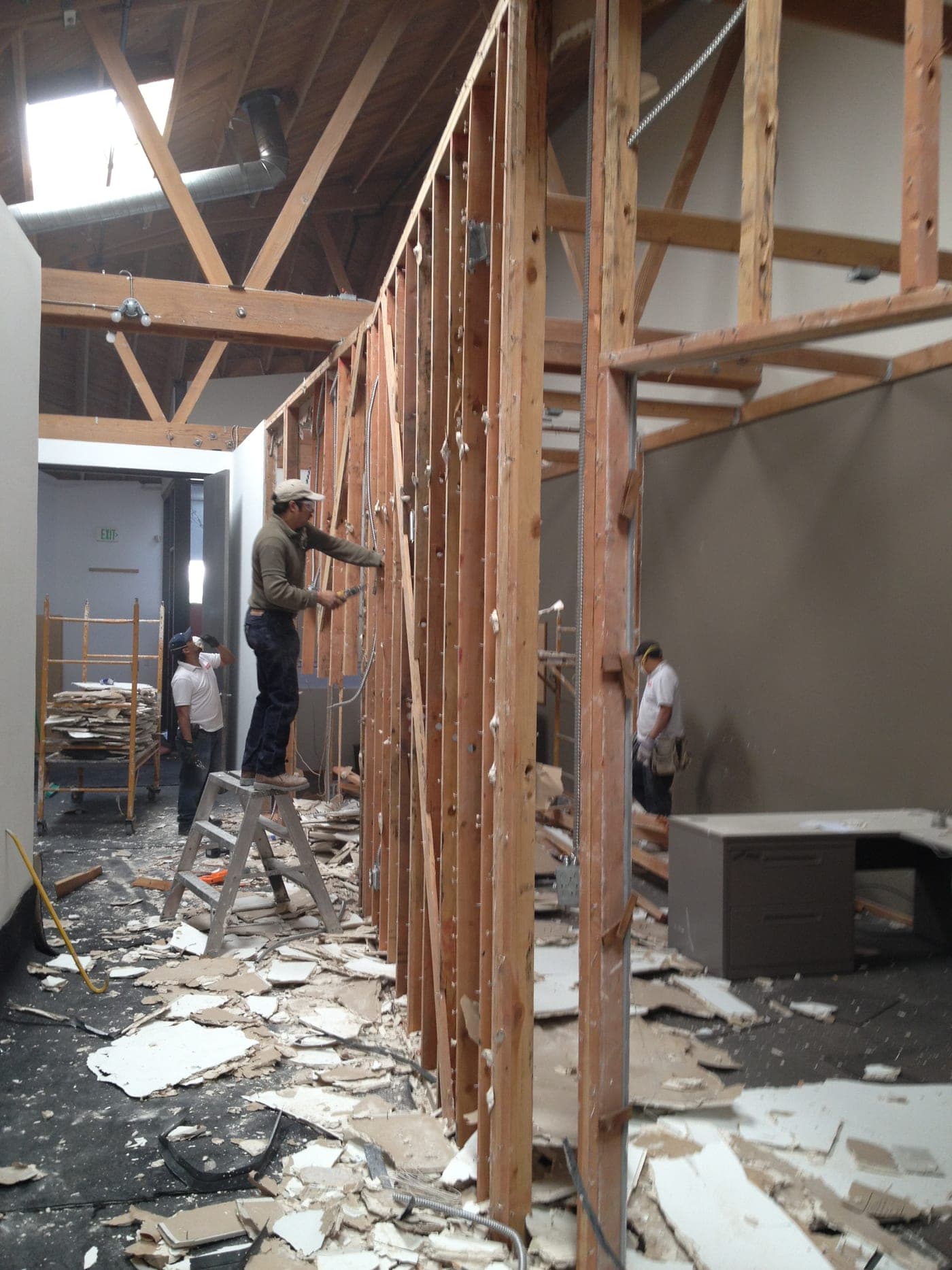 Santa Monica Commercial Tenant Improvement — During photo 4