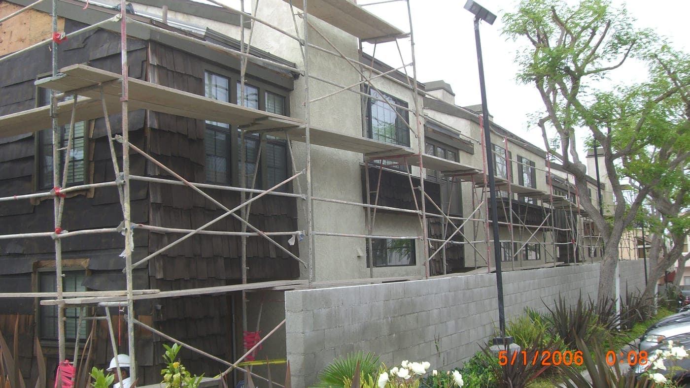Santa Monica Condominium Building Renovation — During photo 2