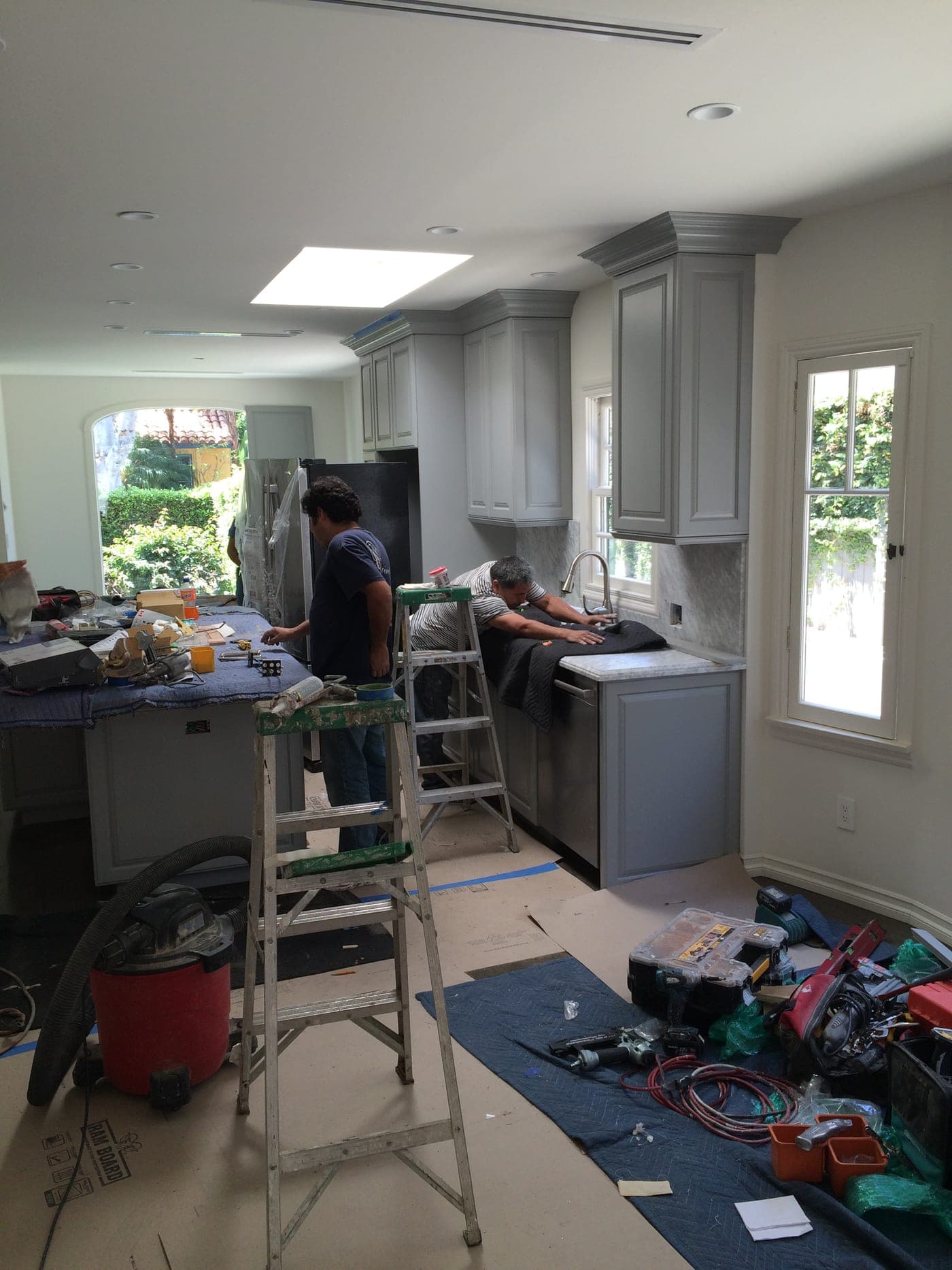West Hollywood Kitchen, Dining & Living Renovation — During photo 6