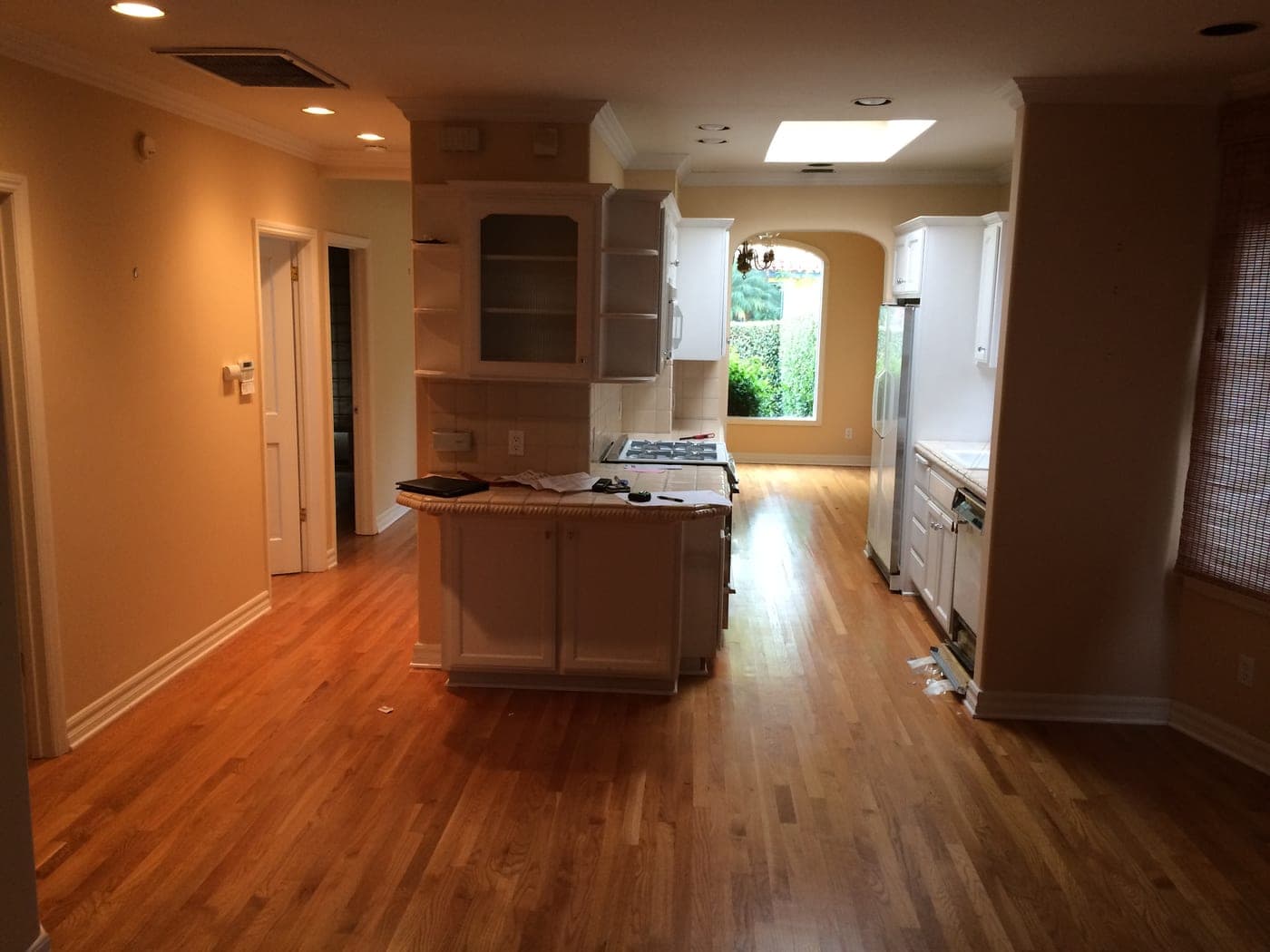 West Hollywood Kitchen, Dining & Living Renovation — Before photo 2