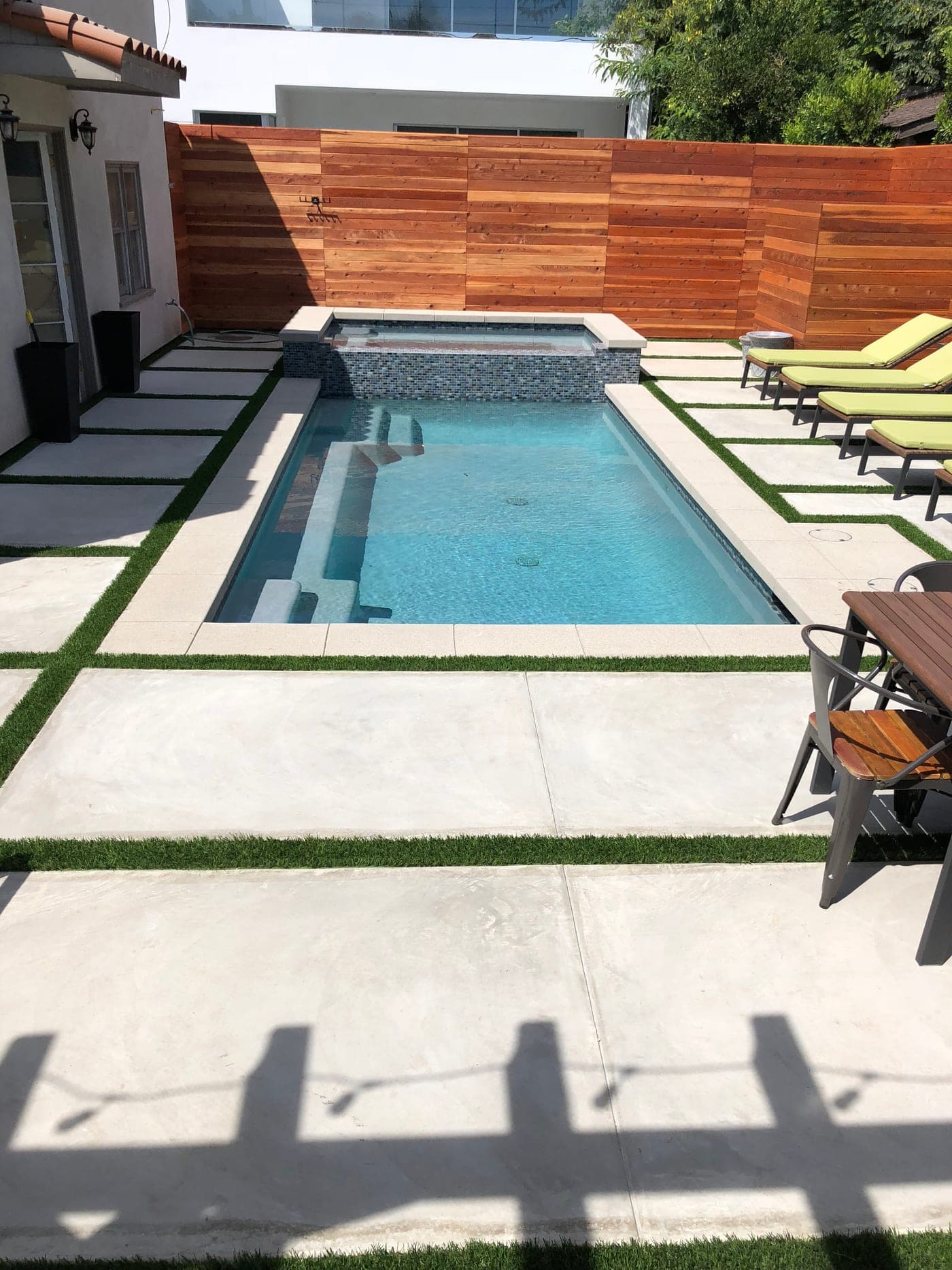 West Hollywood New Pool — finished project
