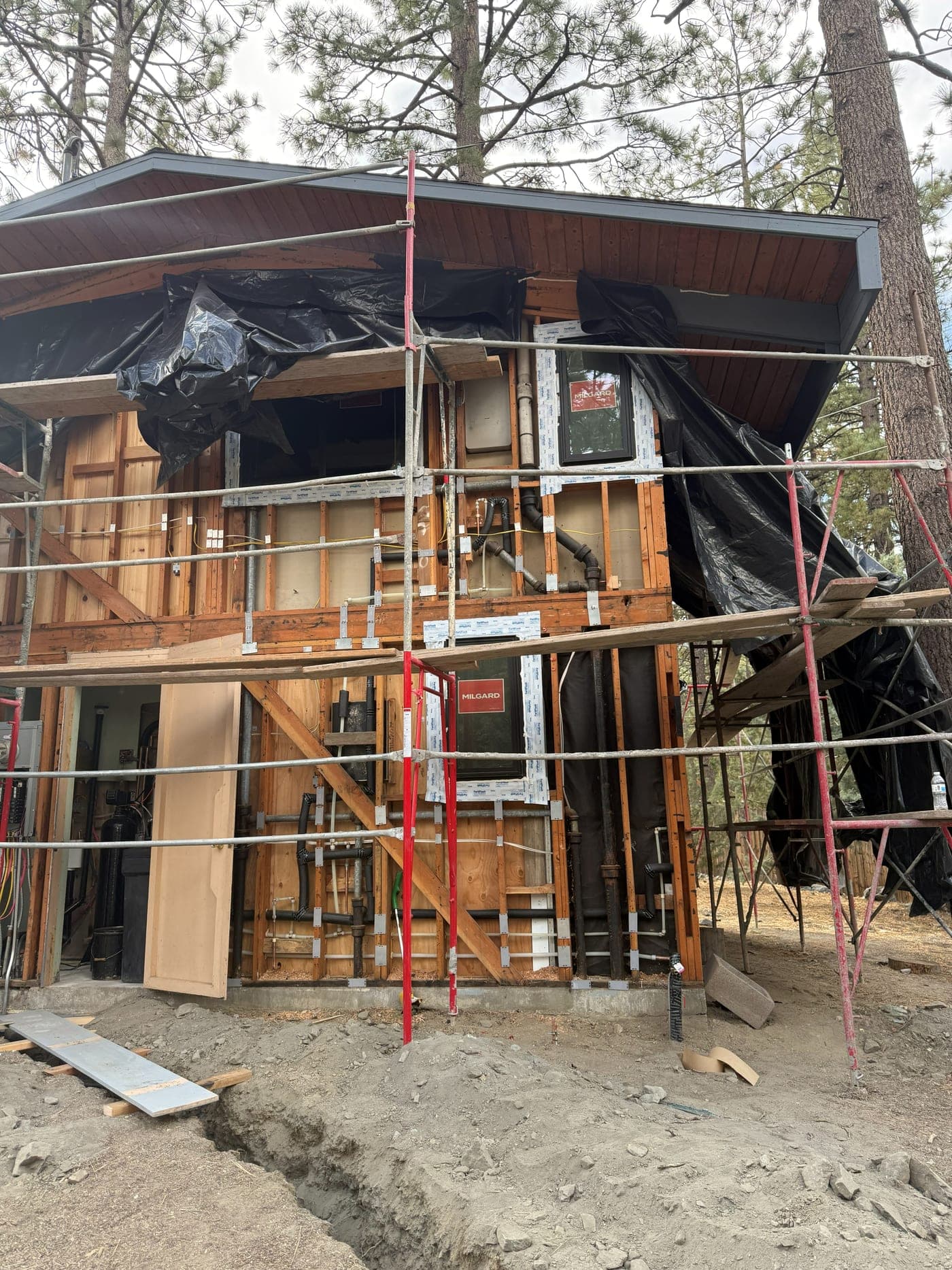Wrightwood House Renovation — During photo 3