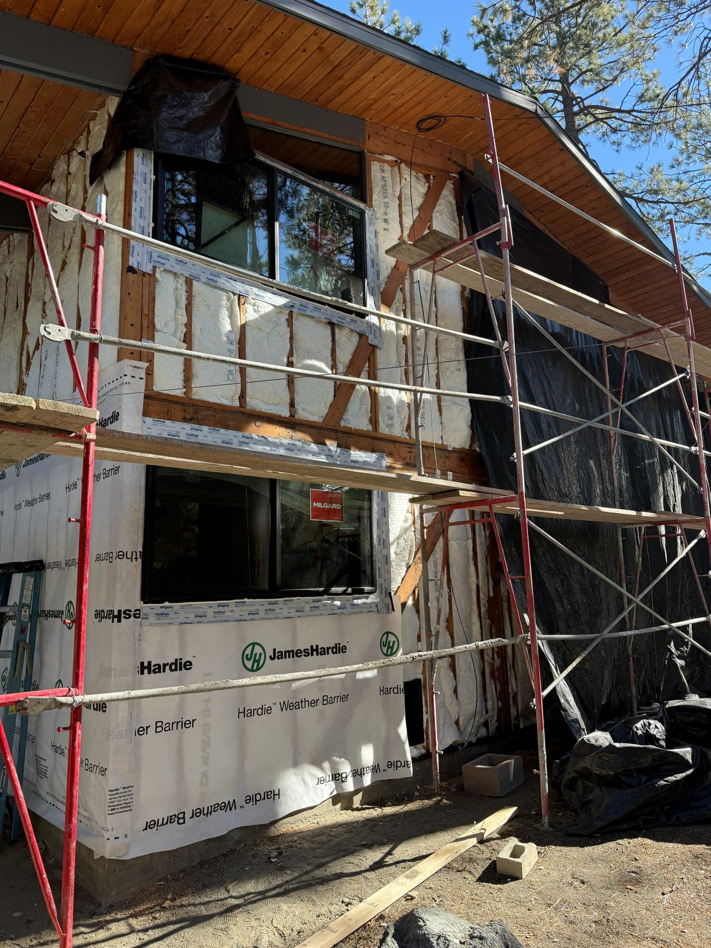 Wrightwood House Renovation — During photo 5